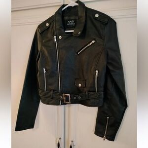 Black pleather jacket